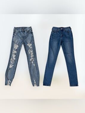Bundle of 2 Aeropostale Skinny Jeans Size 2